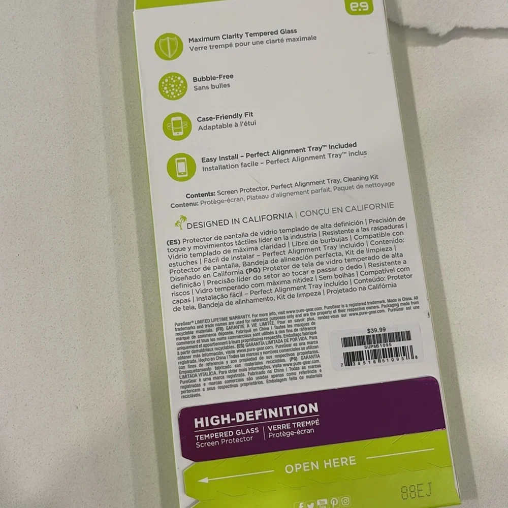 Tempered Glass Screen Protector